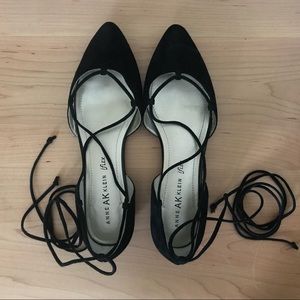 Anne Klein Tie Flats